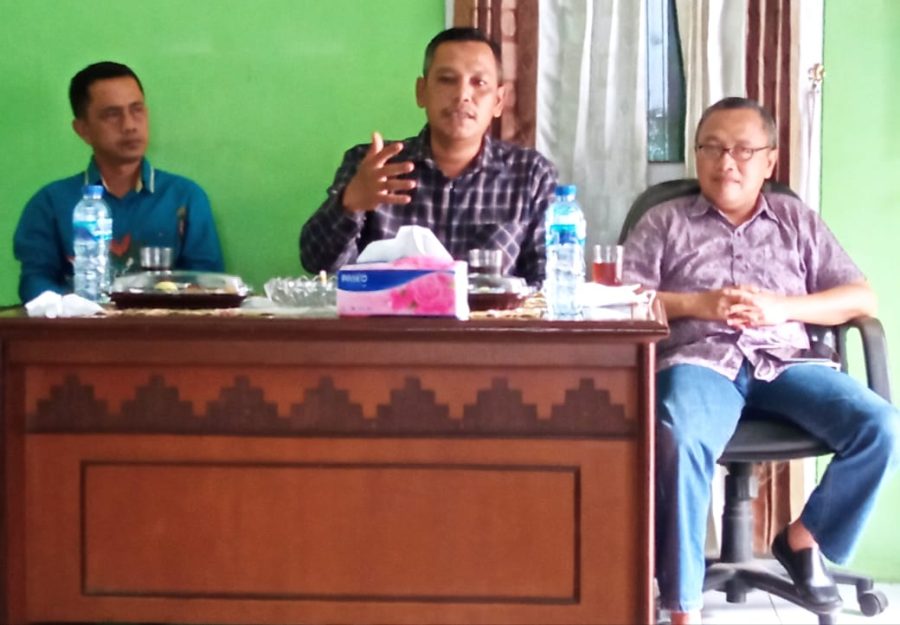Hi.Nizwar Mengunjungi PWI Kabupaten Tanggamus