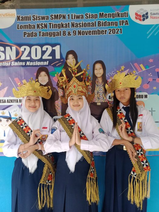 Siswa SMPN 1 Liwa Wakili Lampung Pada KSN Tingkat Nasional