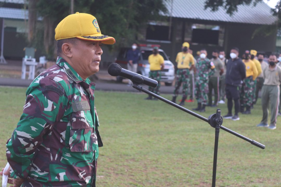 Kodim 0410/KBL Laksanakan Tes Samapta UKP Periodik II TA 2021