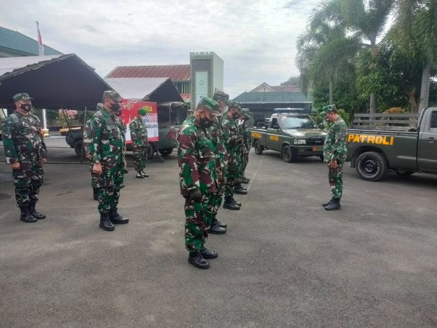 Tingkatkan Keamanan Wilayah Jelang Nataru 2022, Dandim 0410/KBL Bentuk 1 Peleton Tim Patroli SS-SB