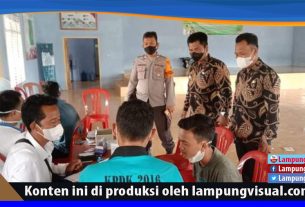 Camat Tanjung Raya Tinjau Langsung Proses Vaksinasi Di TKM Dan Brabasan