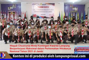 Wagub Chusnunia Minta Kontingen Kwarda Lampung Berpartisipasi Maksimal