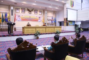 Wujudkan Penyelenggaraan Negara Bebas KKN, Pemprov Lampung Tindak Lanjuti Perjanjian Kerja Sama dengan KPK terkait Implementasi Whistle Blowing System