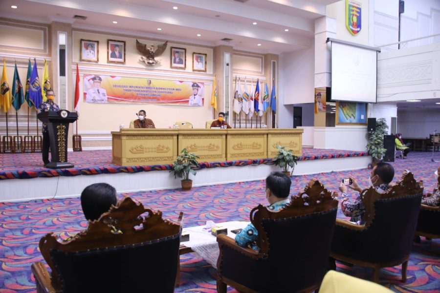 Wujudkan Penyelenggaraan Negara Bebas KKN, Pemprov Lampung Tindak Lanjuti Perjanjian Kerja Sama dengan KPK terkait Implementasi Whistle Blowing System