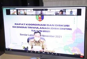 Kinerja Perekonomian Lampung Terus Tumbuh 3,05% Saat Pandemi Covid-19