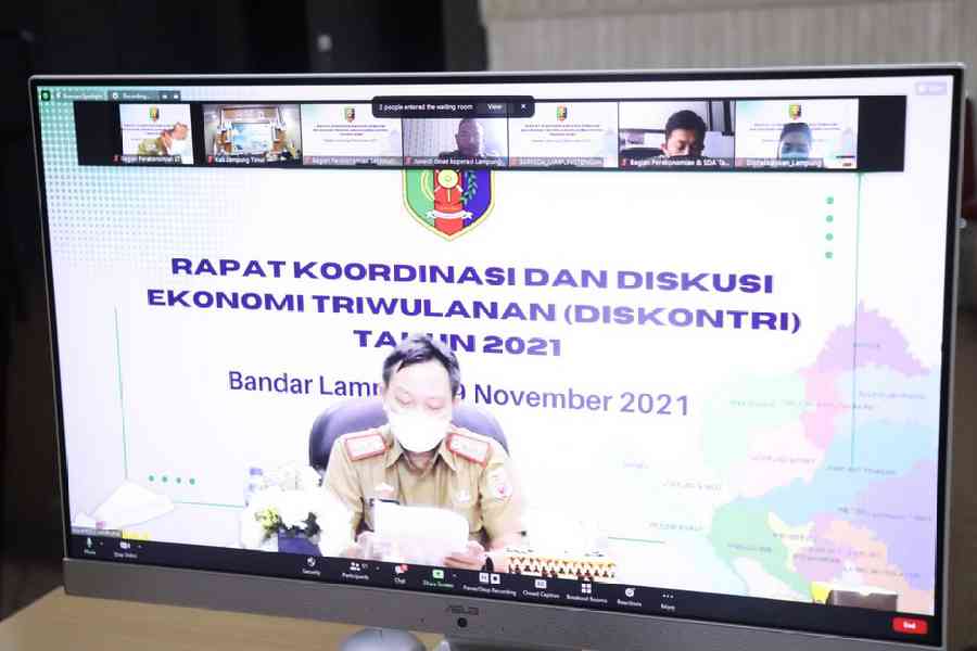 Kinerja Perekonomian Lampung Terus Tumbuh 3,05% Saat Pandemi Covid-19