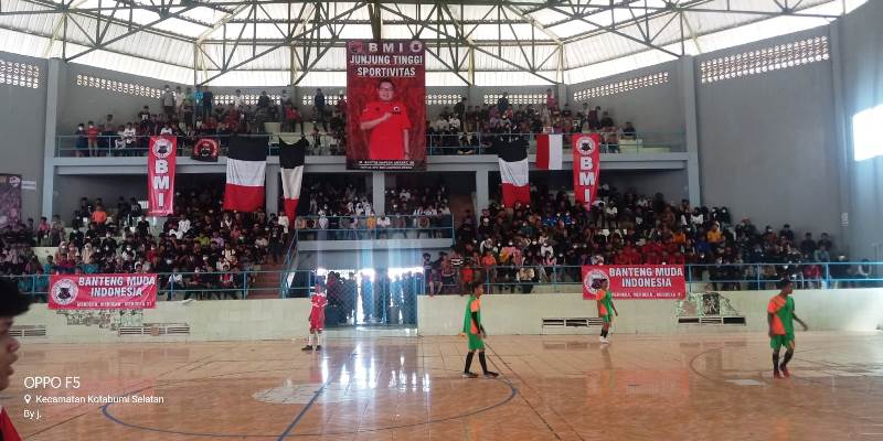 59 Peserta ikuti Kompetisi Futsal dan Modern Dance yang digelar DPC BMI Lampura