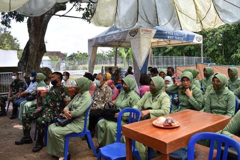 Acara Pamit Danramil Gemolong diselimuti rasa haru