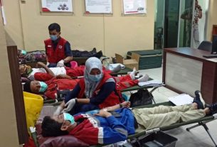 Berbagai Elemen Ikut Peduli PMI Lampung