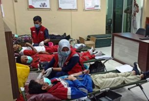 Berbagai Elemen Ikut Peduli PMI Lampung