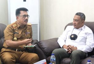 BIN Daerah Lampung Bekerja Sama dengan Pemkab Lampung Selatan akan Menggelar Vaksinasi