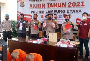 AKBP Kurniawan Ismail: Ganguan Kamtibmas di Lampung Utara Turun 18 Persen
