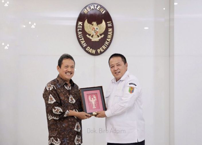 Gubernur Arinal Paparkan Potensi Kelautan dan Perikanan di hadapan Menteri KKP Sakti Wahyu Trenggono