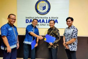 IIB Darmajaya – STMIK Indragiri Jalin Kerja Sama Tri Dharma Perguruan Tinggi