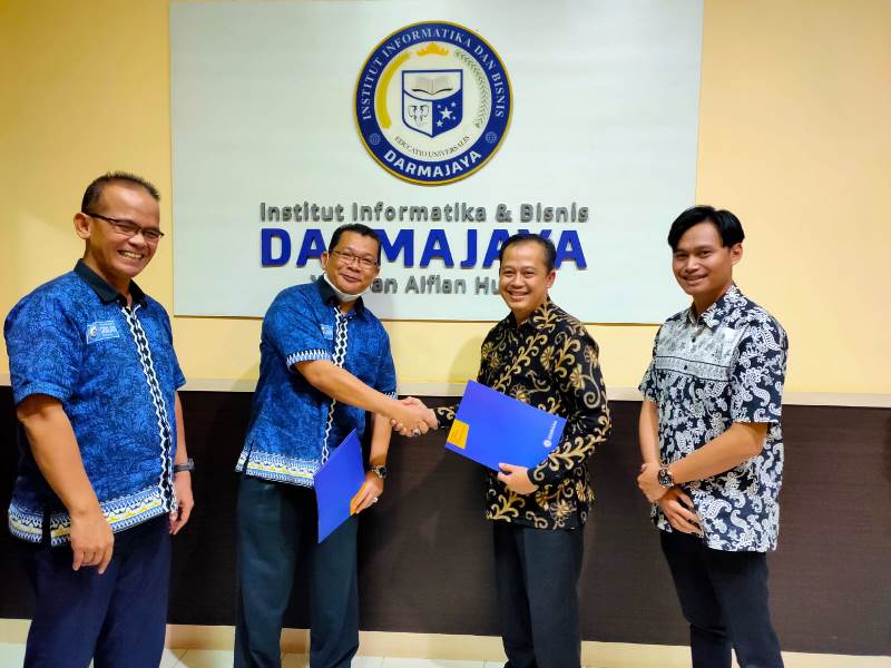 IIB Darmajaya – STMIK Indragiri Jalin Kerja Sama Tri Dharma Perguruan Tinggi