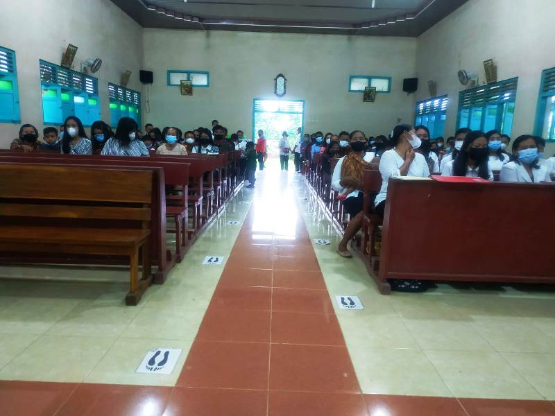 Kapel Hati Kudus Bandar Sakti Gelar Misa Natal