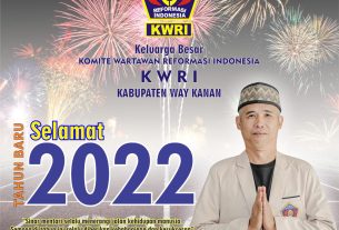 Keluarga Besar KWRI Way Kanan: Selamat Tahun Baru 2022