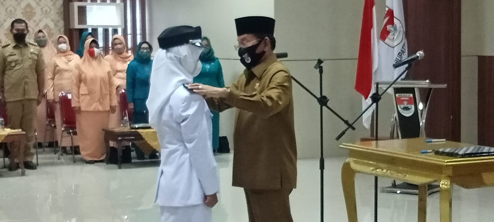 Kepala Desa PAW Sungai Badak Dilantik