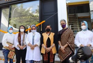 Kolaborasi Dekranasda Lampung - Bali, Gerai Tapis Lampung Hadir di Bali