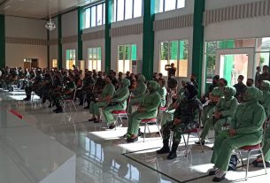 Korem 043 Gatam Baksos Donor Darah