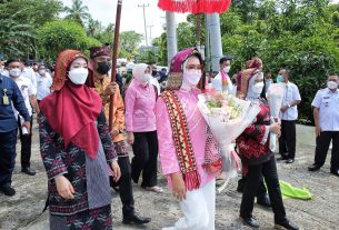 Kunjungi Lampung Selatan, Riana Sari Arinal Ingatkan Kader PKK