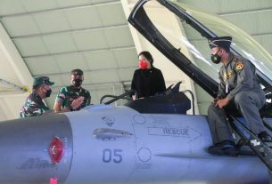 Kunjungi Lanud Iswahjudi, Puan Apresiasi Program Modernisasi Pesawat TNI AU