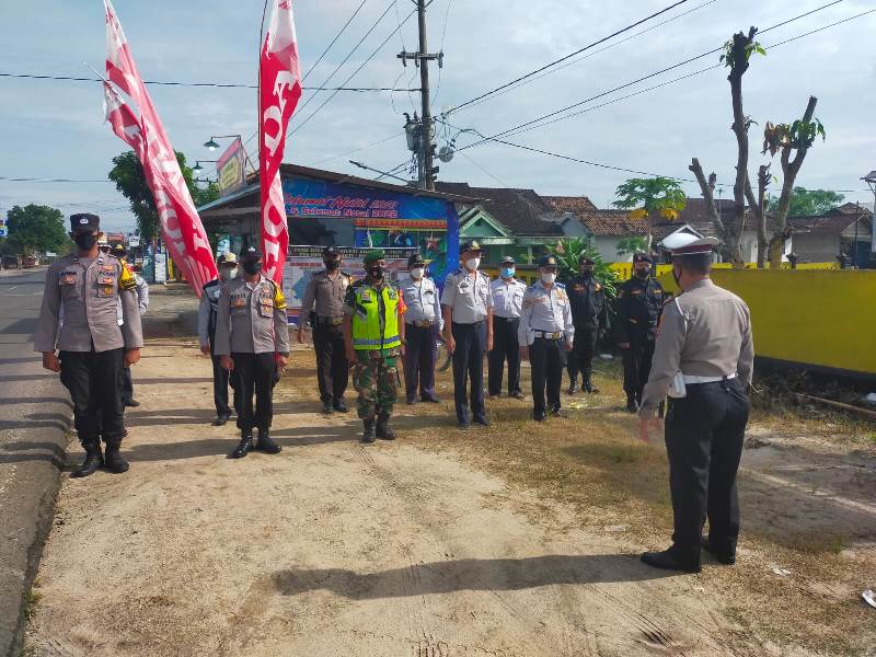 Kodim 0429/Lamtim Bersinergi Dengan Polri Laksanakan Pos Pengamanan Nataru