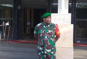 Letkol Imam Safei Pimpin Apel Gabungan TNI Polri Dalam Rangka Pengamanan Wapres RI