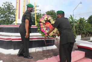 Mayor Inf Nurul Muthahar Pimpin Ziarah Nasional Peringati Hari Juang Kartika