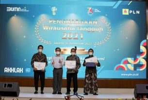 Menginspirasi saat Pandemi, PLN Beri Penghargaan Wirausaha Tangguh 2021