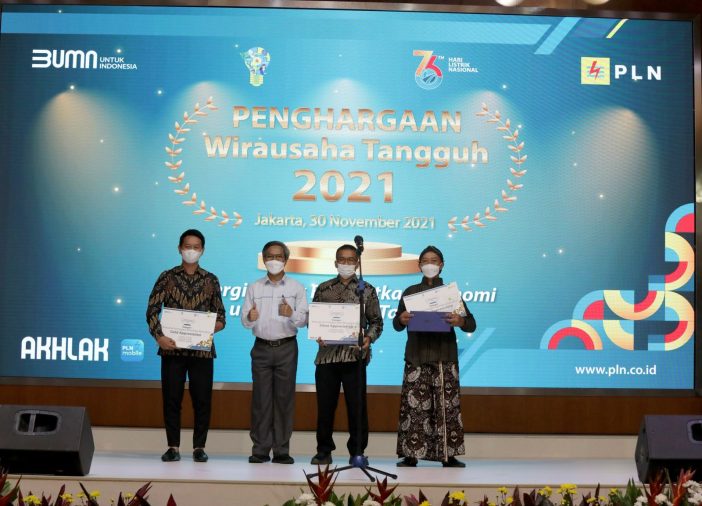 Menginspirasi saat Pandemi, PLN Beri Penghargaan Wirausaha Tangguh 2021