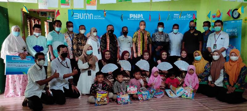 PNM Resmikan Sarana Belajar Ruang Pintar di Lampung