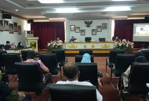 Dinas PUPR Tanggamus Menggelar Laporan Akhir RTRW