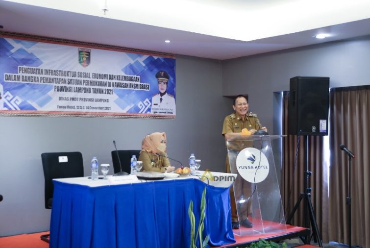 Pemprov Lampung Gelar Rapat Pembangunan ldan Pengembangan Kawasan Transmigrasi