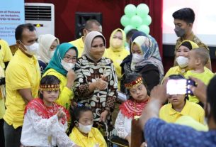 Peringatan Hari Disabilitas Internasional 2021, Ibu Riana Arinal Dorong LKKS Tingkatkan Pelayanan bagi Penyandang Disabilitas