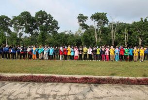 Peringati HUT ke-3 Tahun, Kodim 0429/Lamtim Gelar Lomba Wood Ball