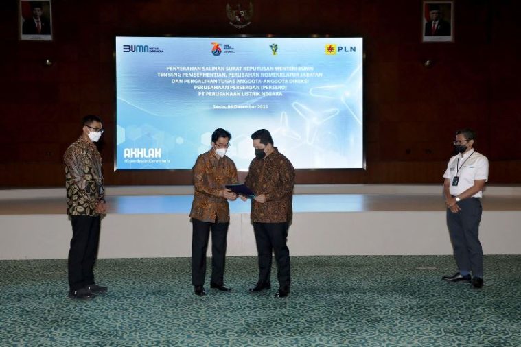 RUPS PLN Mengangkat Darmawan Prasodjo sebagai Direktur Utama PLN