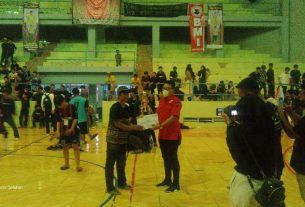 SMK 3 Kotabumi Raih Juara Satu turnamen Futsal DPC BMI Lampura