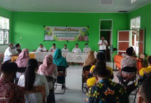 SMP 4 Mesuji Terima Kunjungan Tim Penilai Calon Sekolah Adiwiyata