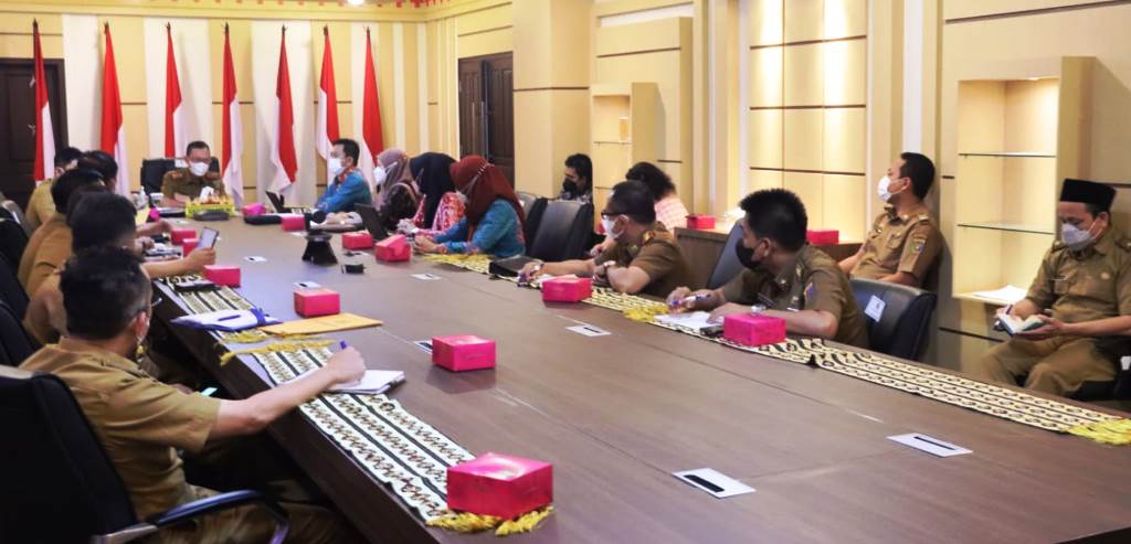 Sekdaprov Lampung ikuti Exit Meetting dengan BPK Perwakilan Lampung