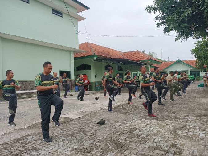 Senam Pagi Bersama, Cara Jitu Kodim 0735/Surakarta Pelihara Kebugaran Tubuh Prajuritnya