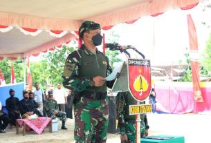 Dandim 0726/Sukoharjo Buka Diklatsus Wawasan Kebangsaan Yayasan Gerbang Paramuda Nusantara Di Weru