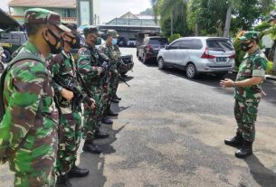 Tingkatkan Kamtibmas di Bandar Lampung, Kodim 0410/KBL Lakukan Patroli Wilayah