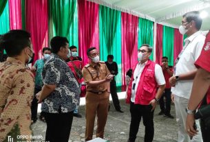 Tinjau Lokasi Mukmatar Ke-34 NU, Kadis Kominfotik Provinsi Lampung dan GM PT TELKOM Witel Lampung Bahas Kesiapan Fasilitas TIK