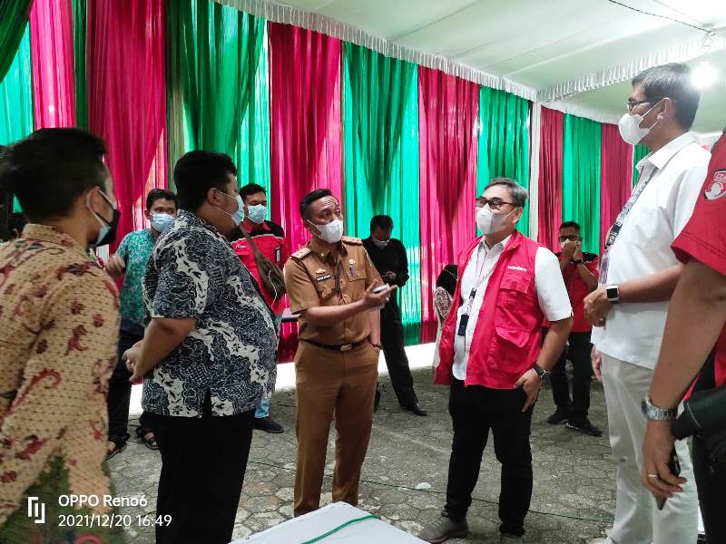 Tinjau Lokasi Mukmatar Ke-34 NU, Kadis Kominfotik Provinsi Lampung dan GM PT TELKOM Witel Lampung Bahas Kesiapan Fasilitas TIK