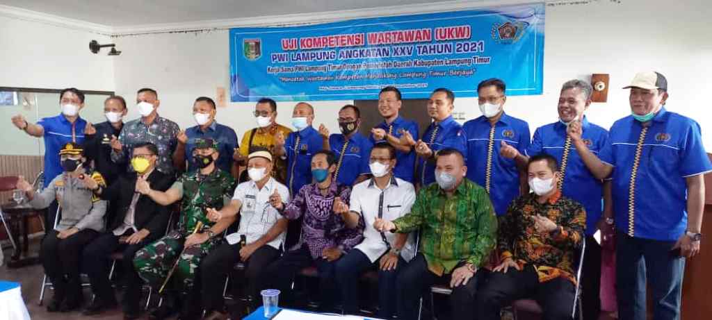 Tuan Rumah UKW PWI Lampung, Bupati Lamtim Himbau Prokes
