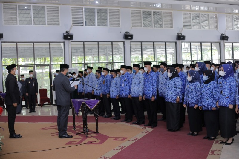 Wakil Bupati Ali Rahman Lantik 266 Pejabat Fungsional