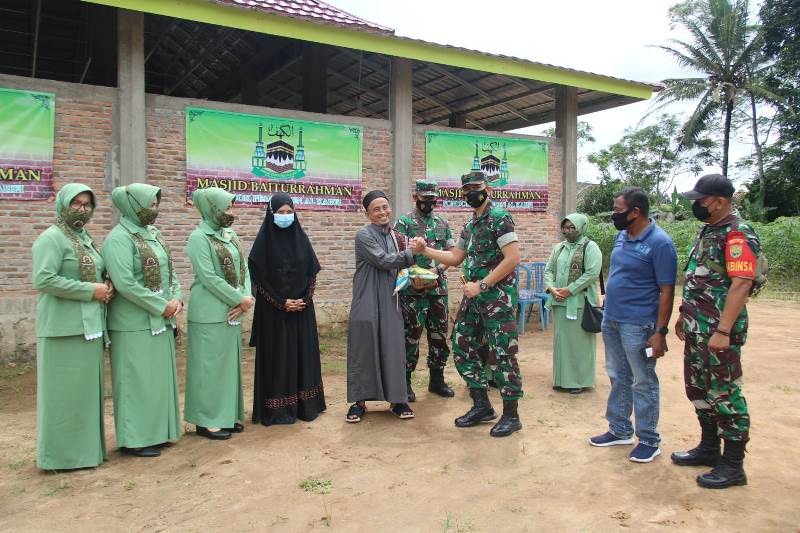 Dandim 0429 Jalin Silaturahmi Kepada Pengurus Ponpes Al Kahfi 