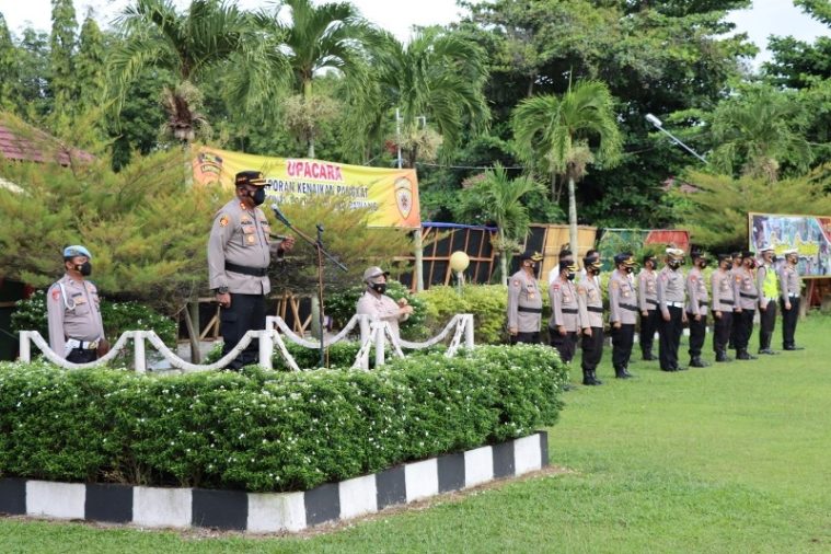 58 Personel Polres Tulang Bawang Naik Pangkat Periode 01 Januari 2022, Ini Rinciannya