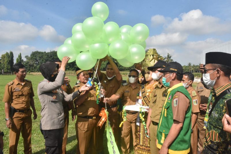 Bupati Lamtim Meresmikan Puskesmas Margototo